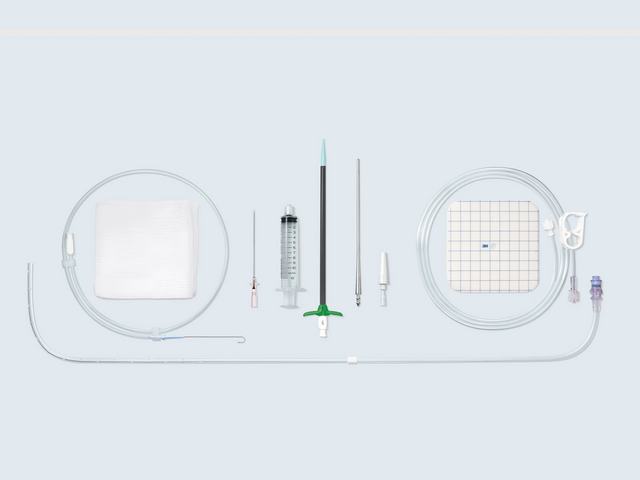 ASEPT® System for peritoneal drainage