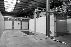 The EO sterilisation chambers