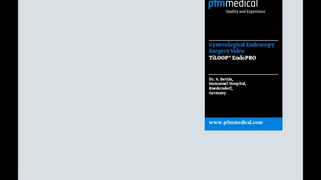 Laparoscopic sacrocolpopexy and posterior reconstruktion with TiLOOP® SCP PRO (ex. EndoPRO) - Surgery Video