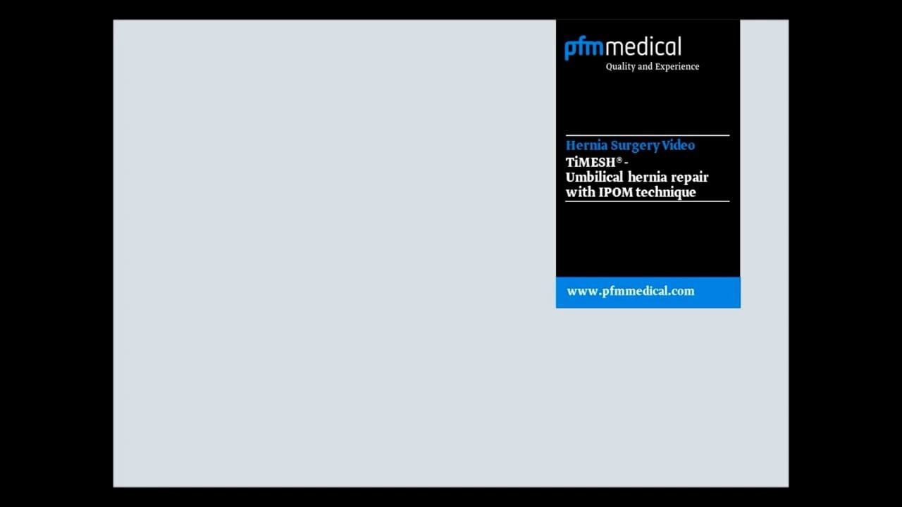IPOM bei Umbilikalhernie mit TiMESH